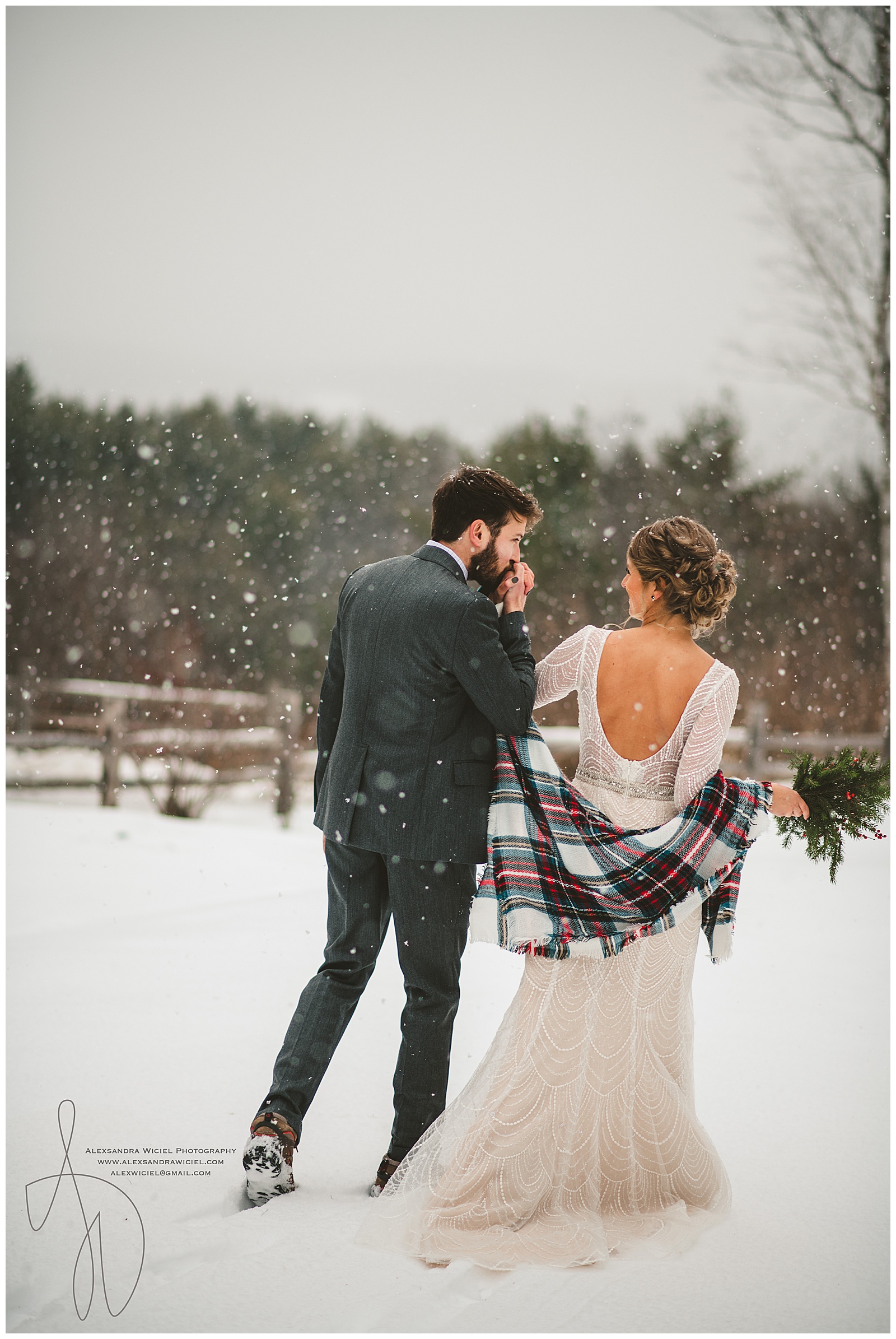 New England Winter Wedding