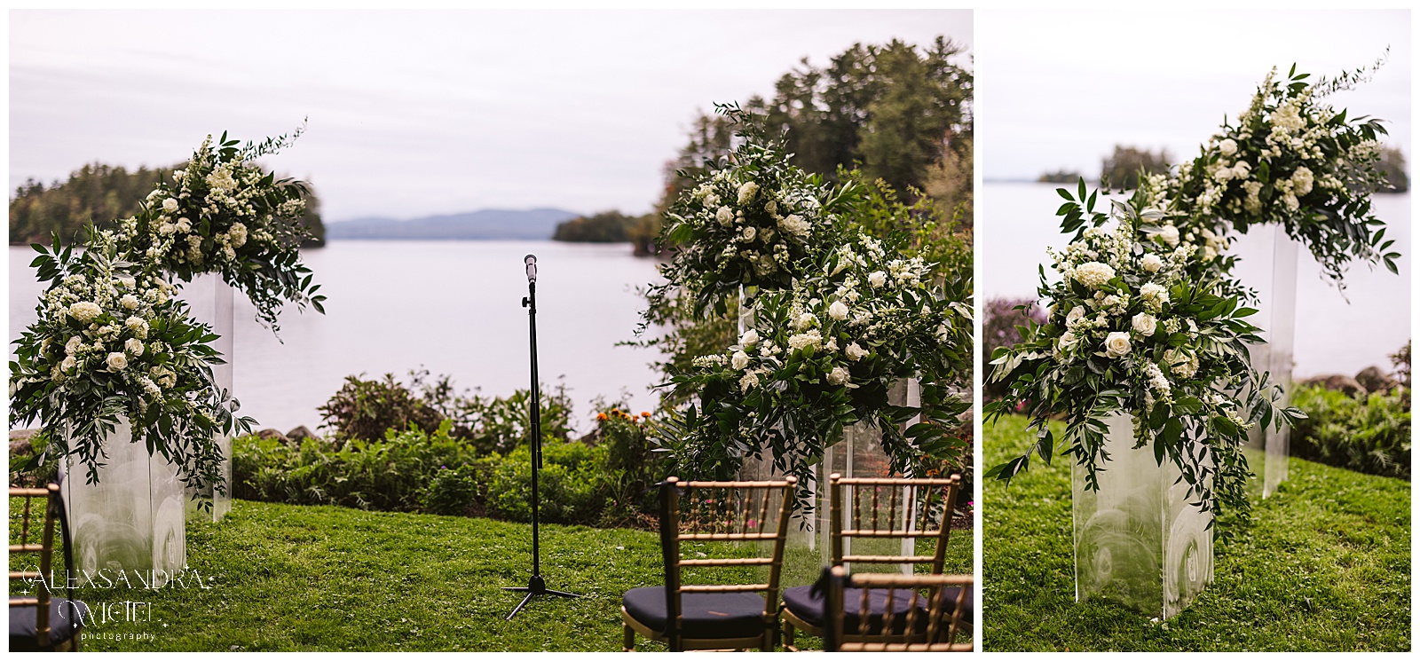 Maine Lake Wedding Photos